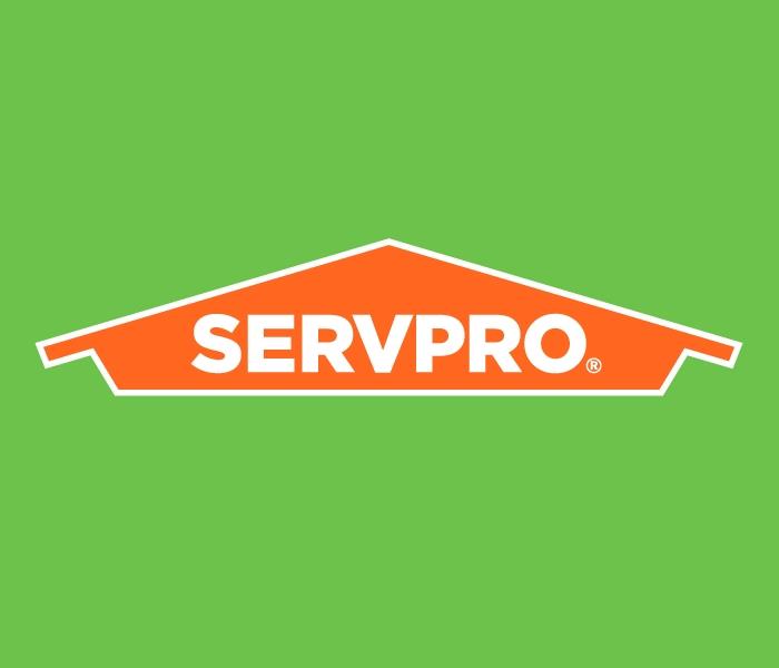 Servpro Logo - Orange House with White Text